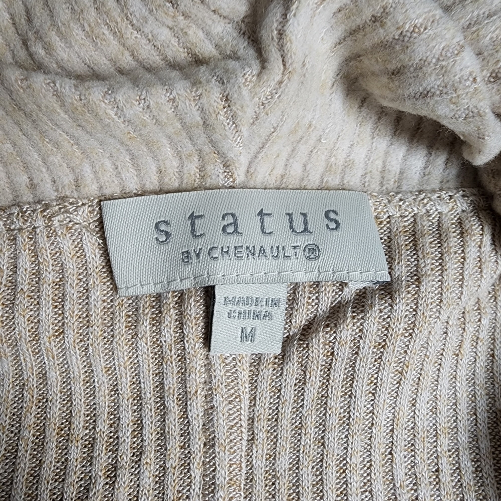 NWOT Status by Chenault Cowl Neck Oversized Tunic - Picture 11 of 13